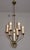Mid-Century Modern Chandelier 6 Lights, Italy, 1950s For Sale - Image 3 of 18