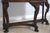 Vintage French Renaissance Carved Walnut China Cabinet For Sale - Image 10 of 18