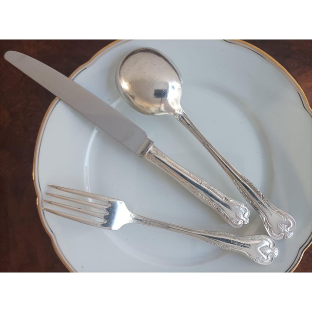 Canteen of Cutlery from Webber & Hill, 1930s, Set of 157 For Sale - Image 18 of 18
