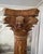 Antique Carved Solid Wood Corinthian Column For Sale - Image 10 of 13