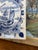 Traditional Vintage Dutch Delft Blue Ceramic Tile by Schoonhoven Keramiek, Holland - Windmill and Sailboat Scene. For Sale - Image 3 of 9