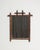 French 19th Century France Brown Wood Mirror For Sale - Image 3 of 10