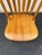 Windsor Style Cherry Dining Chairs- Set of 3 For Sale - Image 9 of 12