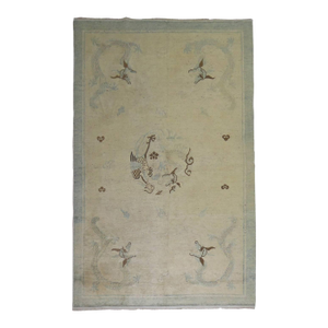Early 20th Century Dragon Chinese Peking Rug