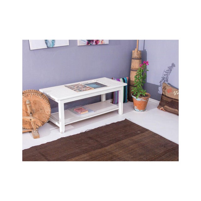 1960s Brown Vintage Turkish Kilim Rug - 8`2 For Sale - Image 5 of 6