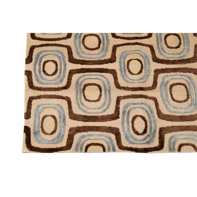 21st Century Contemporary Modern Tibetan Rug For Sale In New York - Image 6 of 13