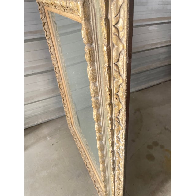 Antique Italian Beechwood Mirror For Sale - Image 9 of 11