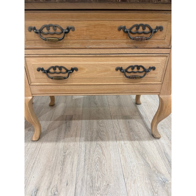 1990s Pair of Thomasville French Provincial Nighstands by Terrace Garden Collection For Sale In West Palm - Image 6 of 12