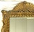 Vintage French Regency Beveled Edge Mirror With High Pediment and Antique Gold Finish For Sale - Image 10 of 16