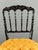 19th Century Napoleon III Chairs in Blackened Wood, Set of 4 For Sale - Image 4 of 12