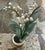 Polychrome Carved Potted Lily of the Valley For Sale - Image 4 of 12