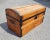 Early American Refinished Pine and Metal Blanket Chest Storage Trunk For Sale In Washington DC - Image 6 of 10