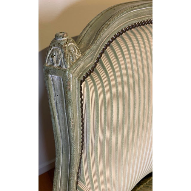 Dennis and Leen Pair of Dennis and Leen, Louis XVI-style Montalembert Chairs For Sale - Image 4 of 10