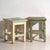 Bedside Tables in Pine Wood, Central Europe, 1940, Set of 2 For Sale - Image 3 of 3