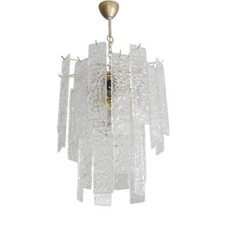 Vintage Petals Chandelier in Murano Glass, 1960s For Sale