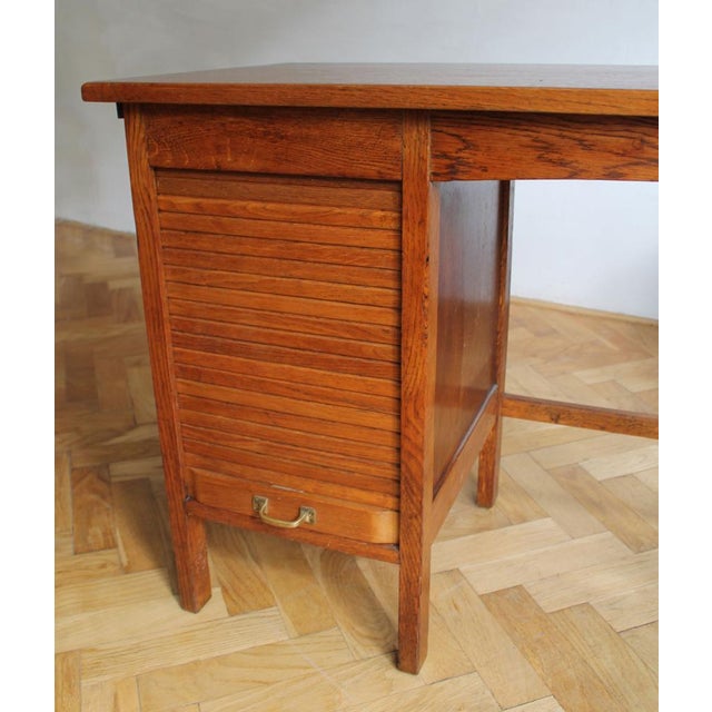 Oak Jerry Child Desk, 1930s For Sale - Image 15 of 17