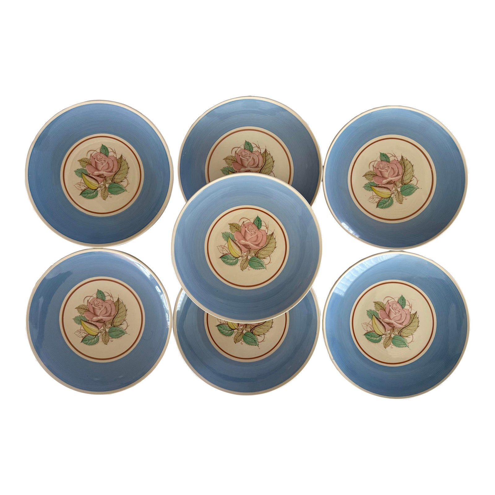Set of 7 Vintage Susie Cooper 