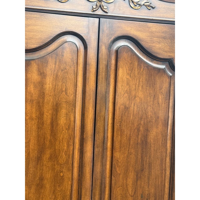 Mid 20th Century French Carved Armoire For Sale In New York - Image 6 of 9