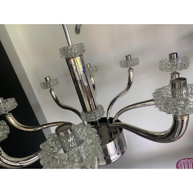 Chandelier in Murano Style Glass with Rostrato Cup from Simoeng For Sale - Image 9 of 14