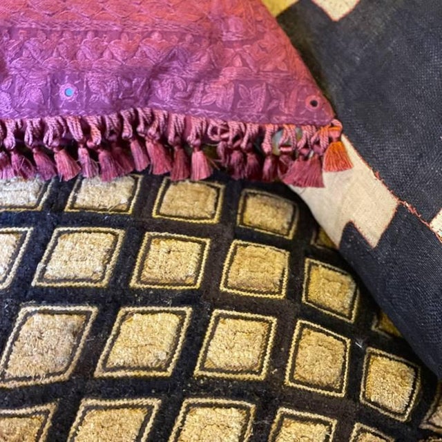 Rock Cushion by Sohil Design For Sale - Image 6 of 7