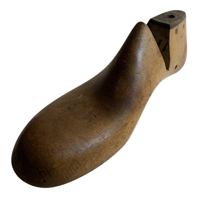 Antique Maple Shoe Form For Sale