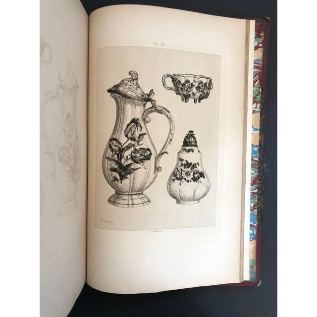 Antique Reference Book, Histoire De La Porcelaine For Sale - Image 12 of 13