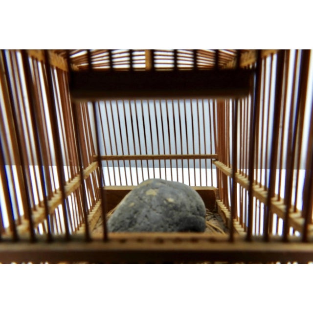 Brown Early Chinese Lucky Cricket Cage For Sale - Image 8 of 9