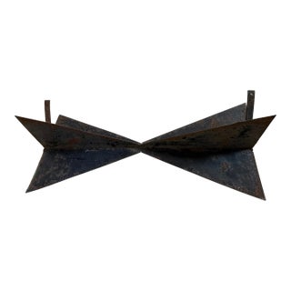 1930's Boat Day Signal / Shape as Nautical Folk Art Sculpture For Sale