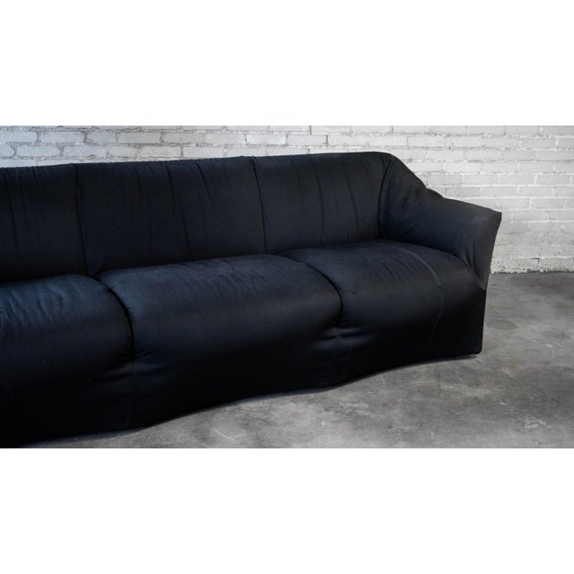 Mid-Century Modern 1970s Mario Bellini 'Tentazione' Three-Seater Sofa for Cassina For Sale - Image 3 of 12