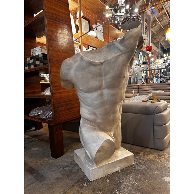 Plaster Cast of "Gladiatore Borghese", Late 1970s, Italy For Sale - Image 9 of 9