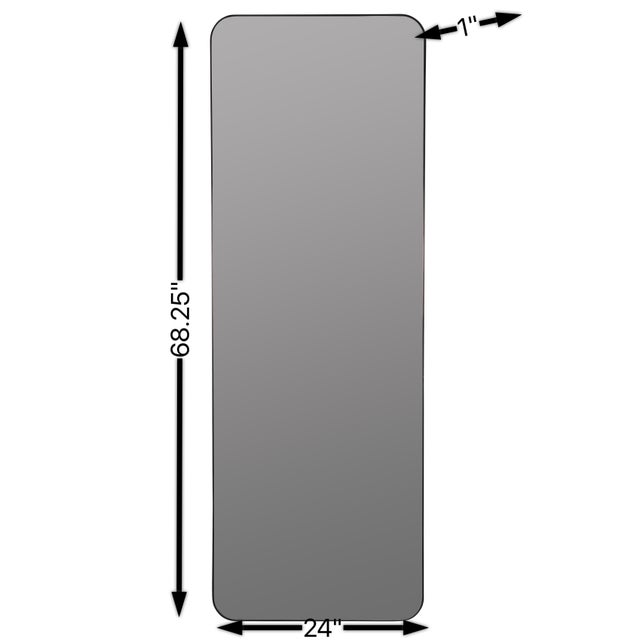 2020s Melrose Floor Mirror For Sale - Image 5 of 6