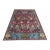 Fine Burgundy Persian Sultanabad Hand-Knotted Wool Rug - 6'2" X 8'11" For Sale