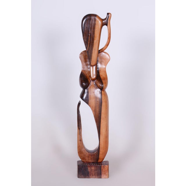 This remarkable African sculpture dates back to the first half of the 20th century and represents a fascinating example of...