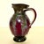 Contemporary Late 20th Century Edgecombe Potters Deep Magenta Molten Drip Glaze Stoneware Pitcher For Sale - Image 3 of 9