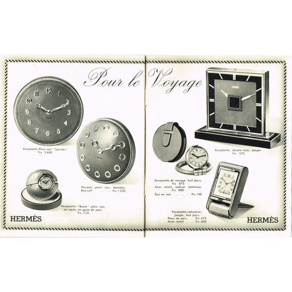 1930s "Hermes Paris C1930s Timepiece Catalogue" For Sale - Image 5 of 10