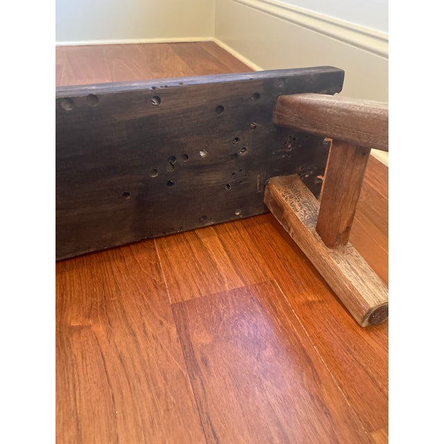 1940s Vintage Brutalist Stools - a Pair For Sale - Image 9 of 13