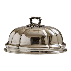 Antique English Sheffield Silver Plate Food Cover