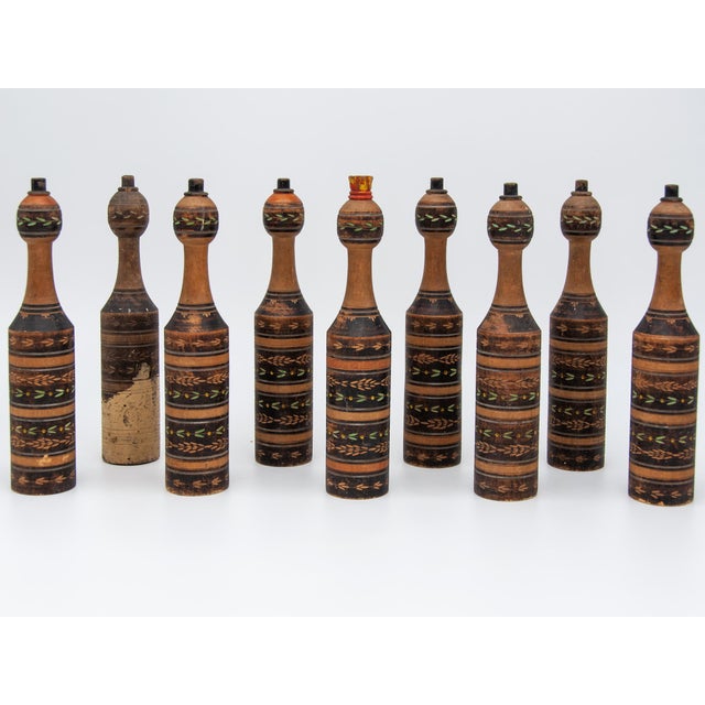 Mid 20th Century Rug Pins - Set of 9 For Sale - Image 13 of 13