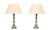Rococo Silver Plated Table Lamps, 1920s, Set of 2 For Sale - Image 14 of 14