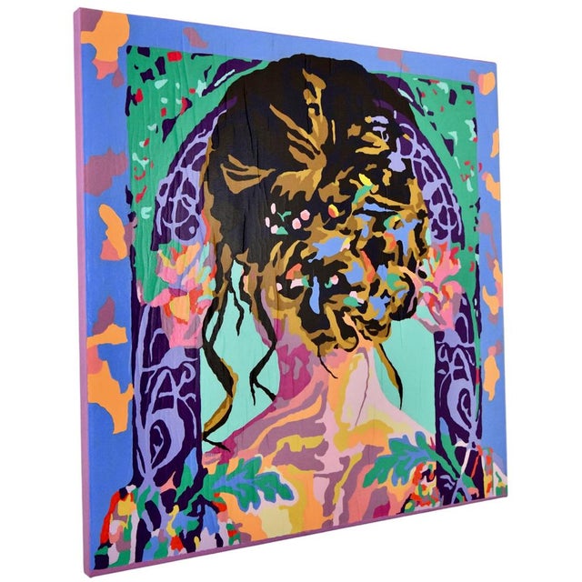 Frédérique Tristant, Pour un soir, 2024, Mixed Media For Sale - Image 3 of 5