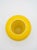 Mid-Century Modern Pair of Mid-Century Modern Sunny Yellow Art Glass Vases For Sale - Image 3 of 5