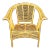 Mid Century Bamboo Style Arm Chair For Sale