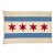 Large Vintage Cotton Sewn Flag of Chicago For Sale