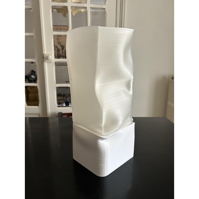 Vintage Thermoformed Plastic Lamp, 1990s For Sale - Image 9 of 9