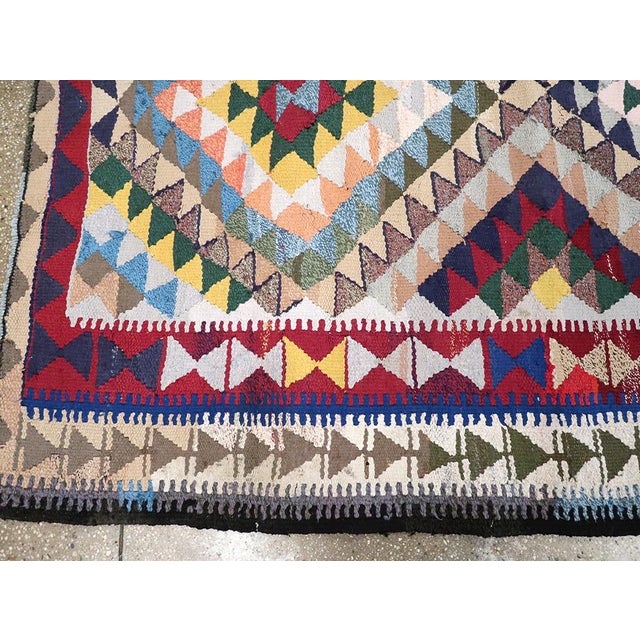 Textile Galerie Shabab Collection Mid-20th Century Persian Flatweave Kilim Rug For Sale - Image 7 of 10