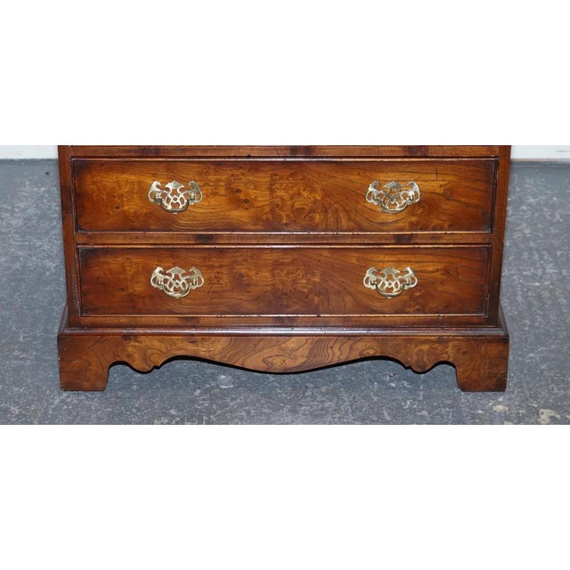 Georgian Style Chest of Drawers in Elm For Sale - Image 5 of 16