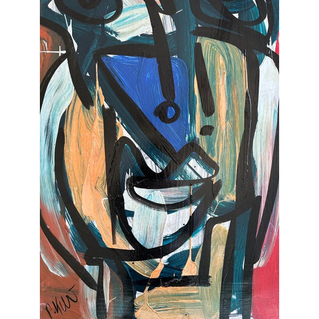 Abstract Expressionism Original Peter Keil Painting - Junge Wilde Collection For Sale - Image 3 of 5