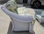Lloyd Flanders English Garden Loom Wicker 3 Piece Patio Set Indoor Outdoor For Sale In Miami - Image 6 of 16