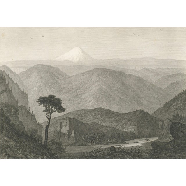 Mt Shasta & Sacramento River View, 1861, Paper For Sale - Image 4 of 9