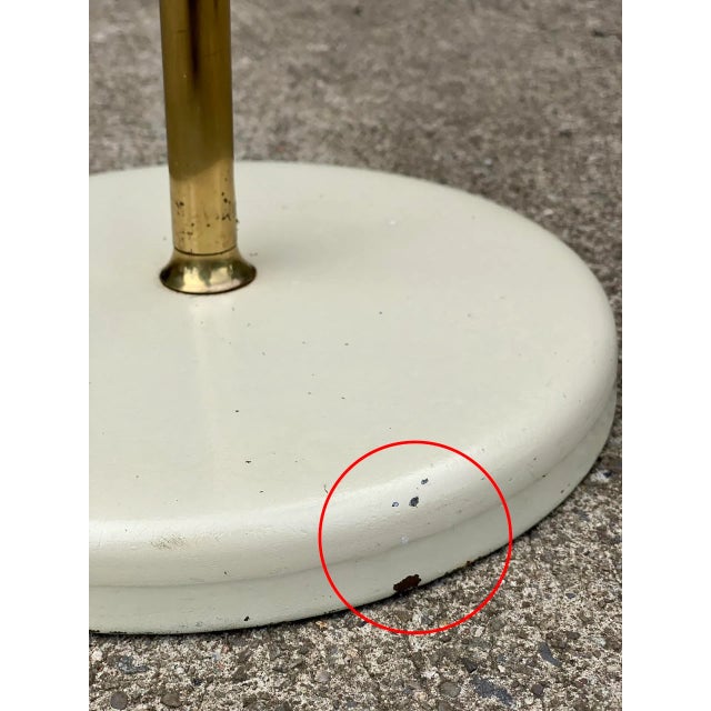 Mid-Century Modern Atomic Ufo Sight Light Floor Lamp by m.g. Wheeler For Sale - Image 9 of 11